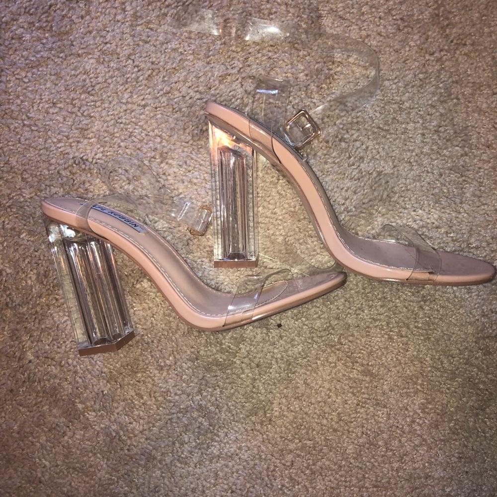Fashion Nova: size 5.5, Glass Slipper Heels